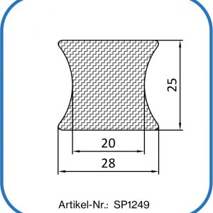 Silikon Schwingungsprofil